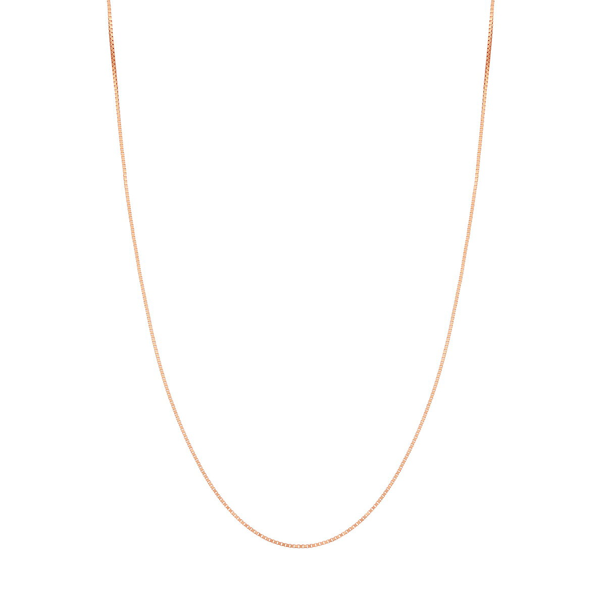 K18ピンクゴールドネックレス(45cm)