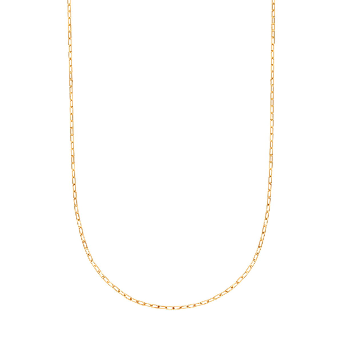 K18イエローゴールドネックレス（50cm）