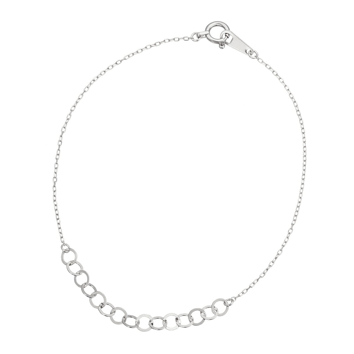 K18ホワイトゴールドブレスレット...