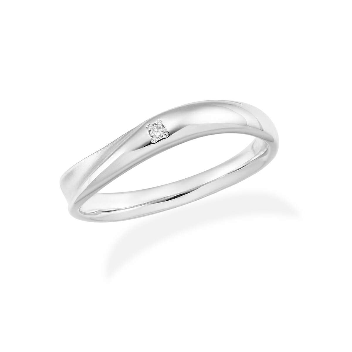 K10ホワイトゴールドペアリング