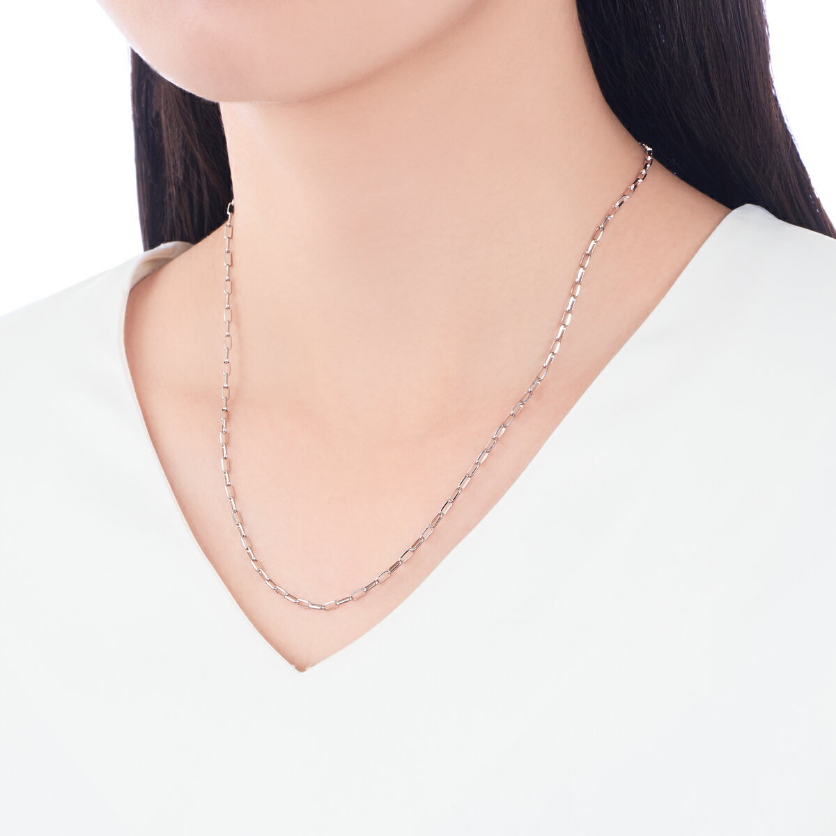 プラチナネックレス（45cm）