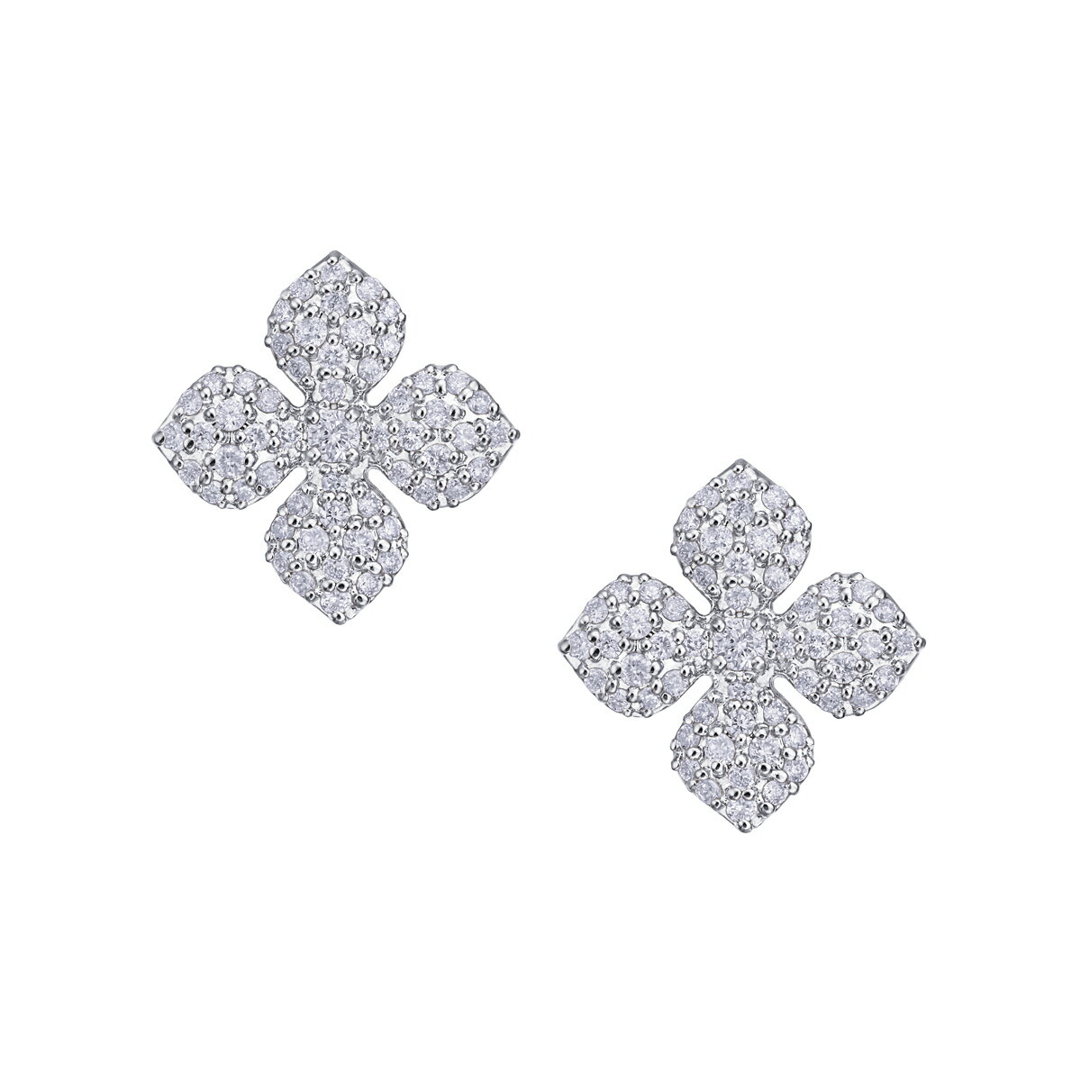 プラチナダイヤモンドピアス