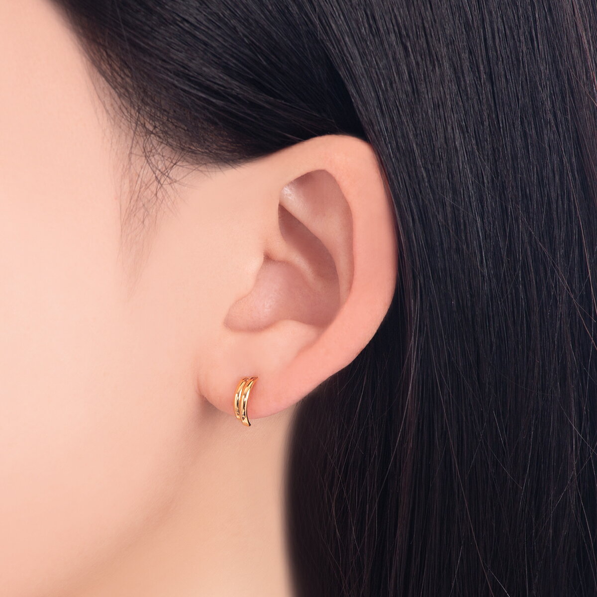 【SALE】 K18イエローゴールドピアス