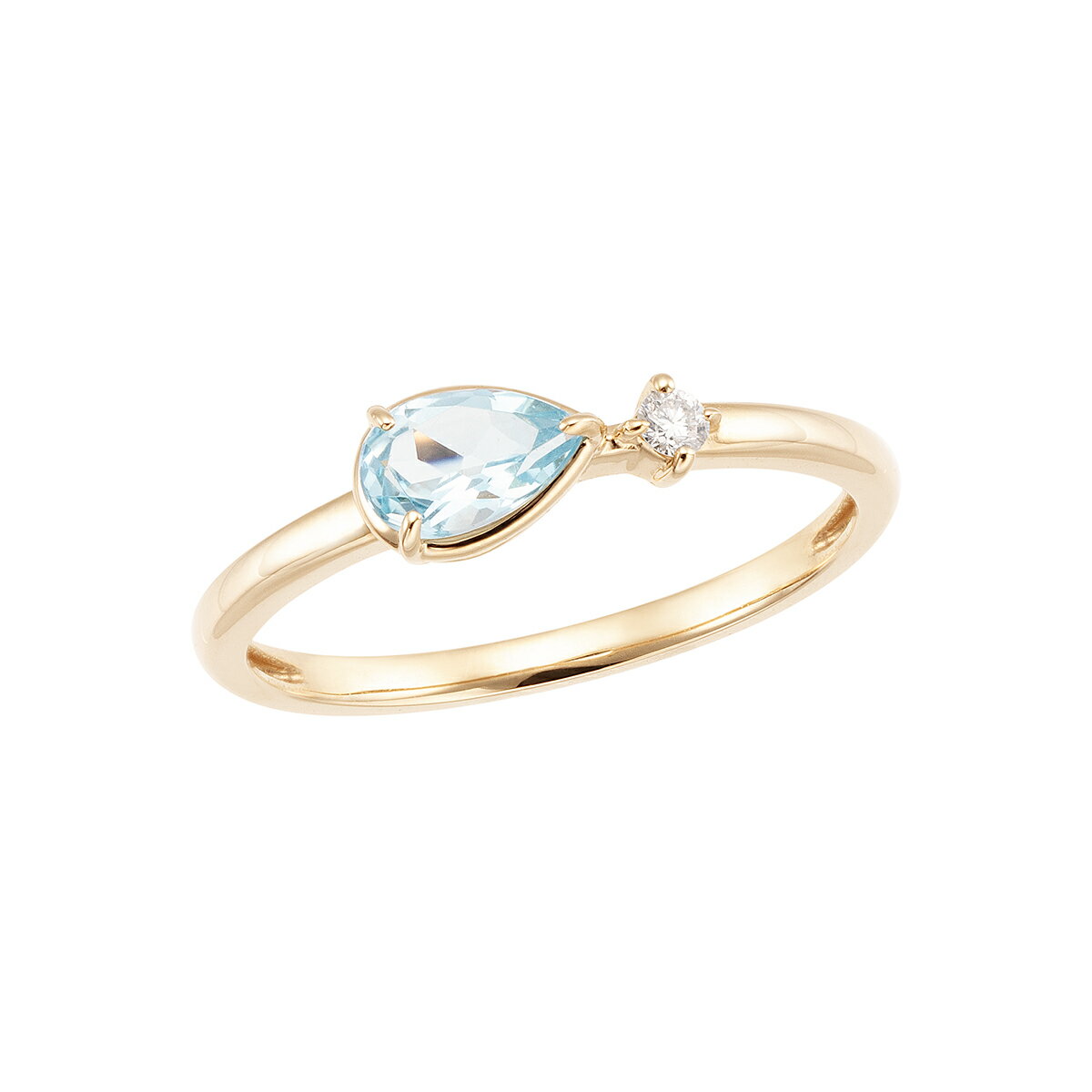 K10イエローゴールドブルートパー...