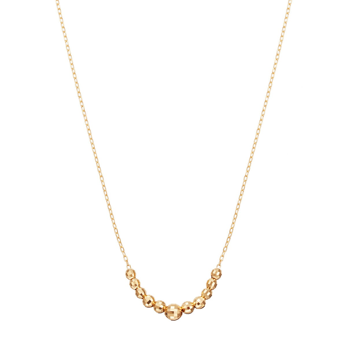 K18イエローゴールドネックレス