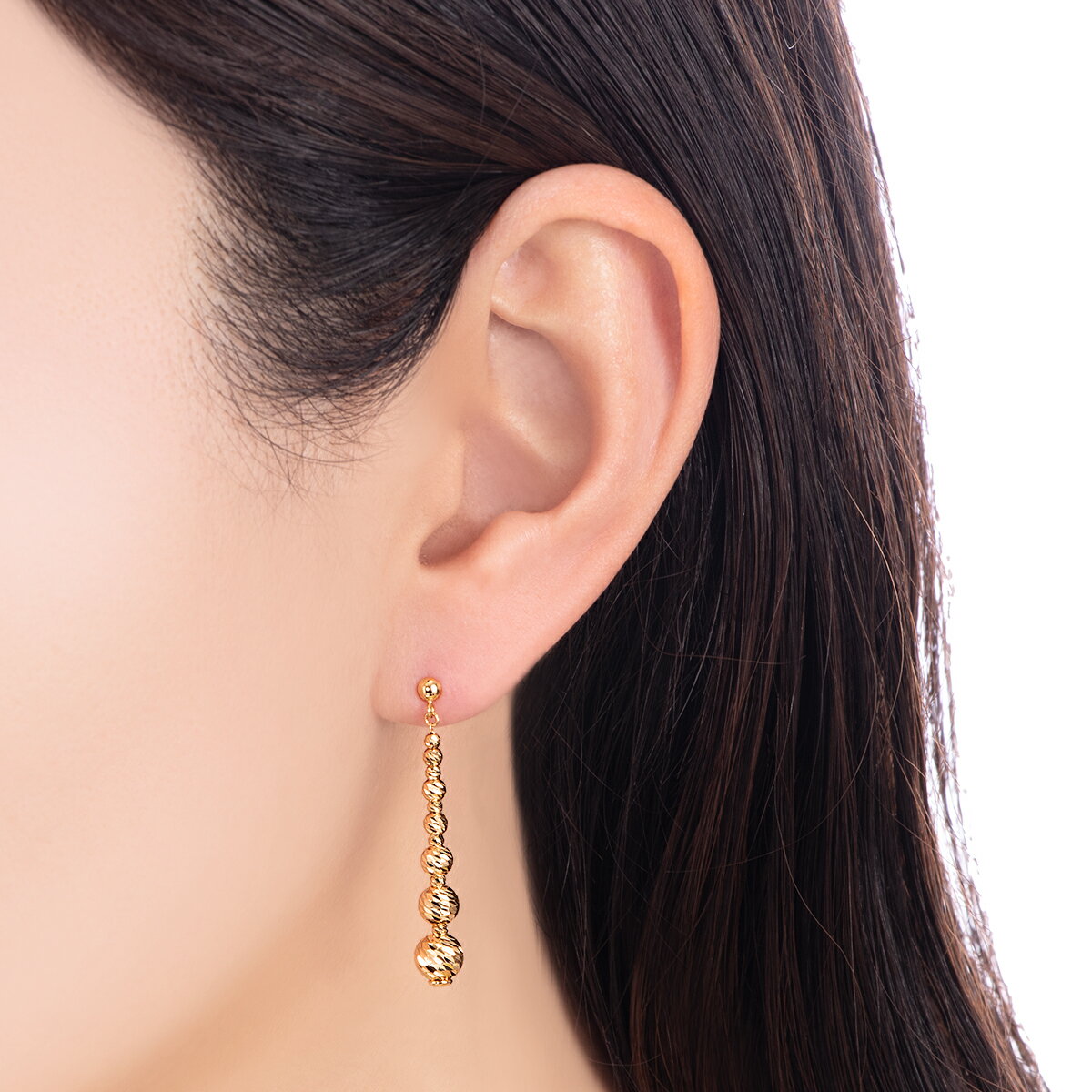 【SALE】 K18イエローゴールドピアス