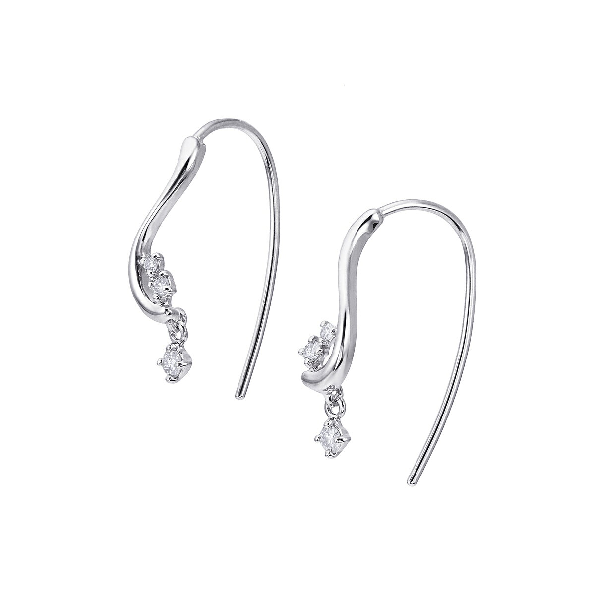 【SALE】 プラチナダイヤモンドピアス