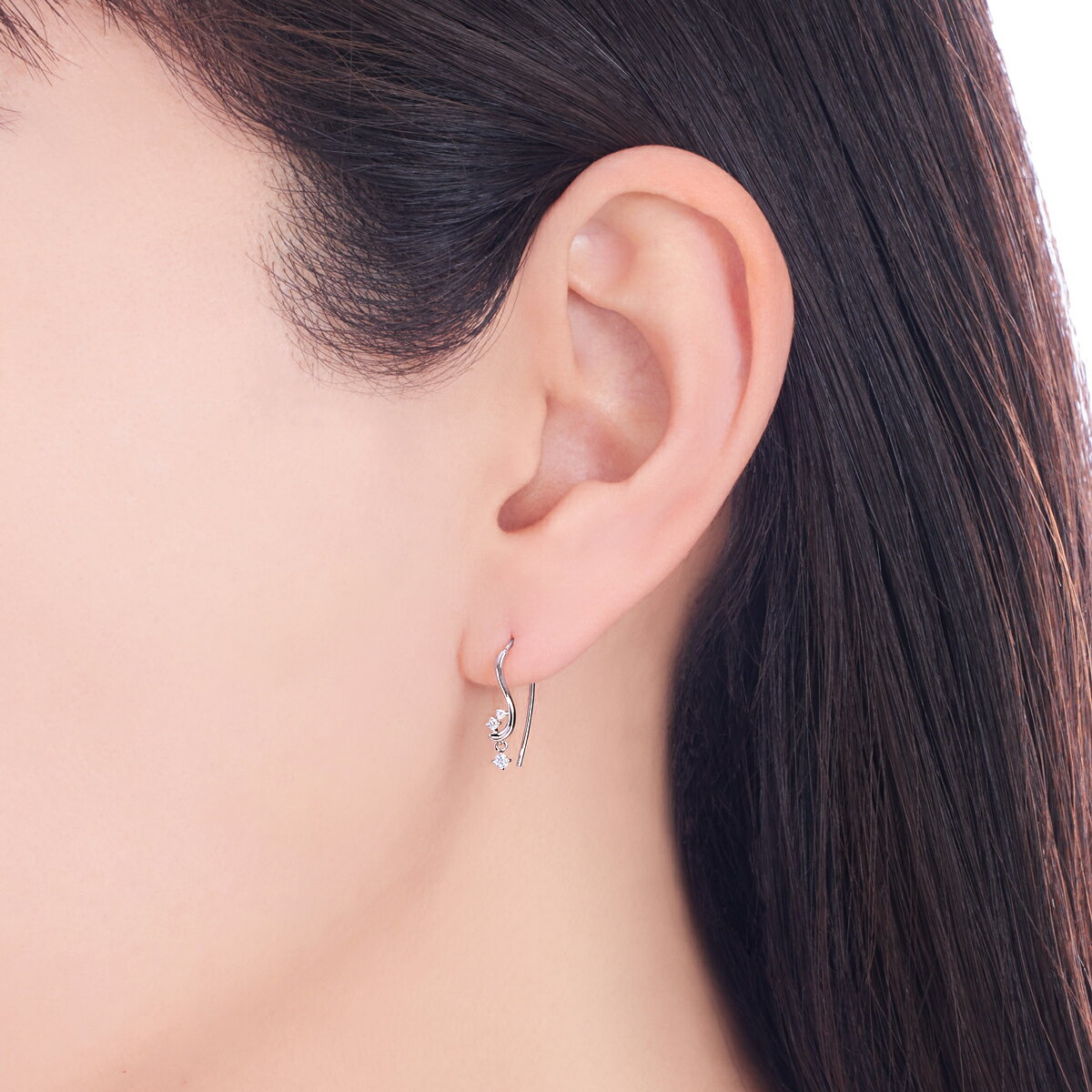 【SALE】 プラチナダイヤモンドピアス