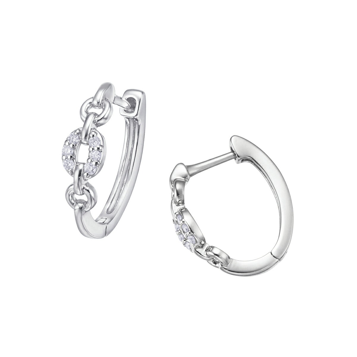 プラチナダイヤモンドピアス