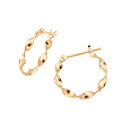 K18イエローゴールドピアス