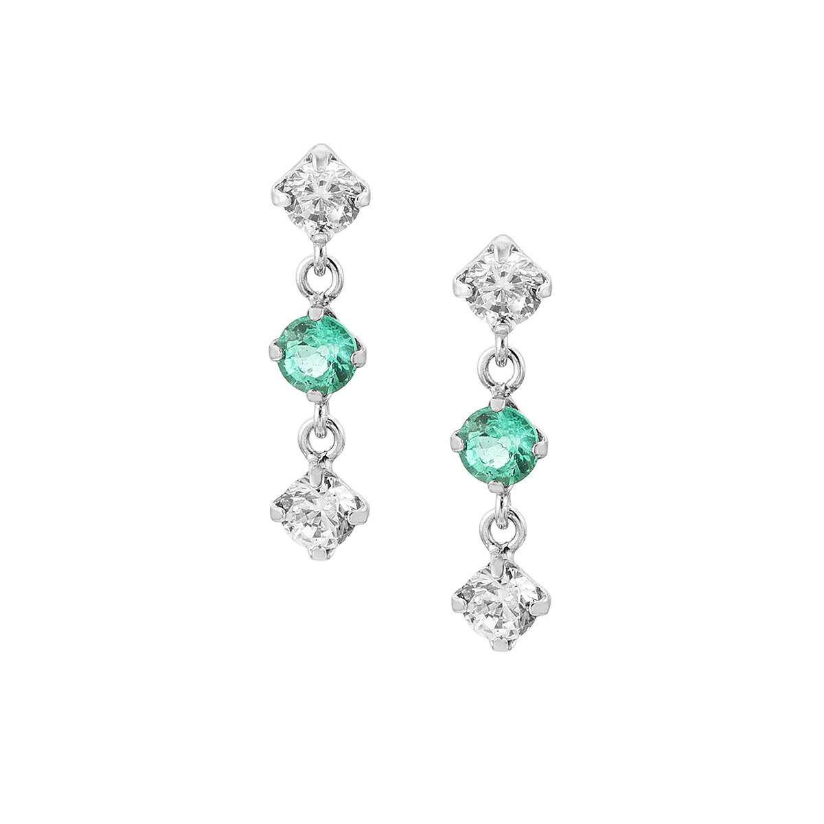 楽天市場】ジュエリーツツミ（種類（宝石）エメラルド）（ピアス 