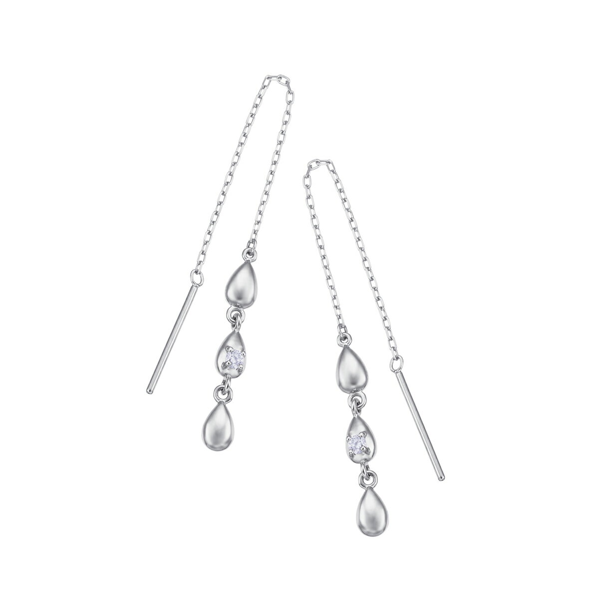 Platinum - プラチナダイヤモンドピアス
