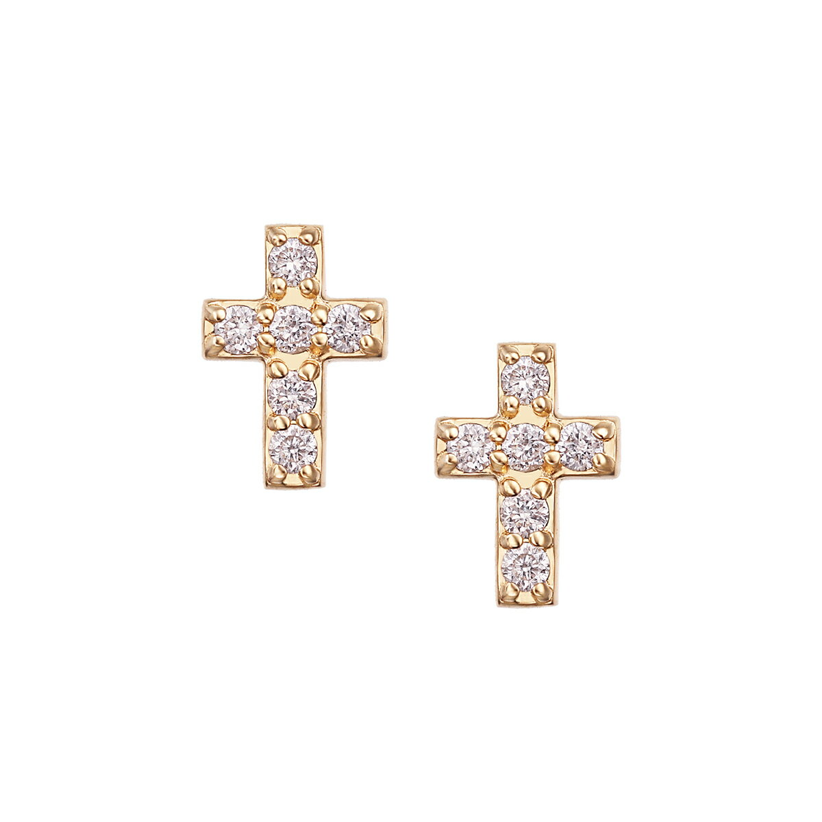 楽天市場】ジュエリーツツミ（モチーフクロス）（ピアス｜レディース