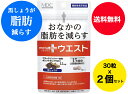 【送料無料】メタボリック 【メタプラスウエスト】おなかの脂肪を減らす 15日分 30粒入x2個セット（1日2粒x約15日分） 機能性表示食品 内臓脂肪 皮下脂肪 中性脂肪ケア黒しょうが ギフト プレゼント