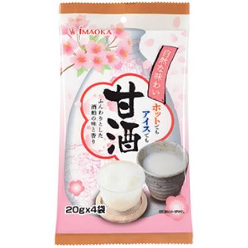 送料無料 10個セット【今岡製菓】甘酒　20g*4袋入×10