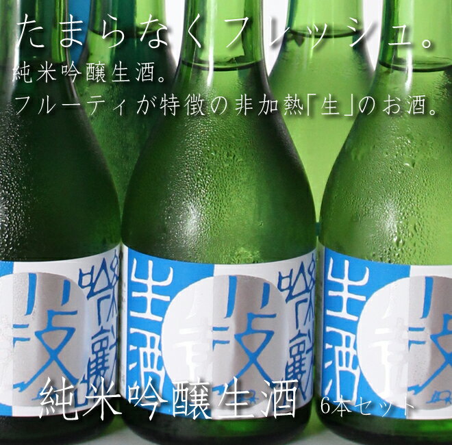 【小鼓】純米吟醸生酒 300ml×6本【やや甘...の紹介画像2