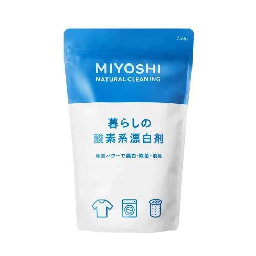 ミヨシ石鹸 暮らしの酸素系 漂白剤 750g 4537130102503 ※パッケージ変更の場合あり｜のサムネイル