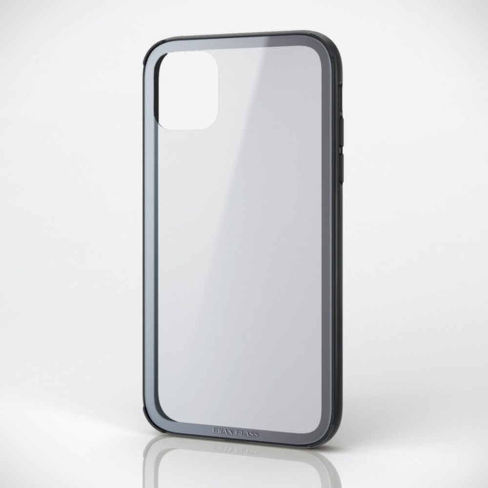 Rakuten - エレコム ELECOM iPhone 11/ハイブリッドケース/ガラス/フレーム/シルバー PM-A19CHVCG6SV