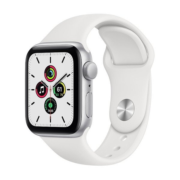APPLE MYDM2J/A ホワイトスポーツバンド SE GPSモデル 40mm Apple Watch