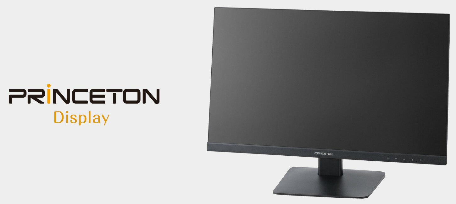 プリンストンテクノロジー PTFWLD-24W 広視野角パネル 23.8型ワイドカラー液晶ディスプレイ(ホワイト)