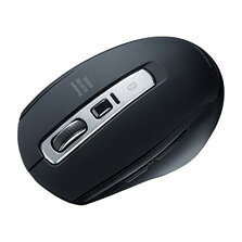 サンワサプライ [MA-BTBL162BK] 静音Bluetooth 5.0 ブルーLEDマウス(ブラック)