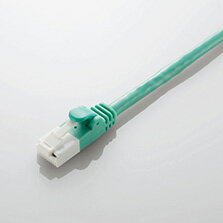 樂天商城 - エレコム [LD-GPT/GN3/RS] EU RoHS指令準拠 CAT6対応 爪折れ防止 LANケーブル 3m/簡易パッケージ仕様(グリーン)