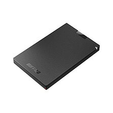 バッファロー [SSD-PGC500U3-BC] USB3.2(Gen1) ポータブルSSD TypeA&C 500GB