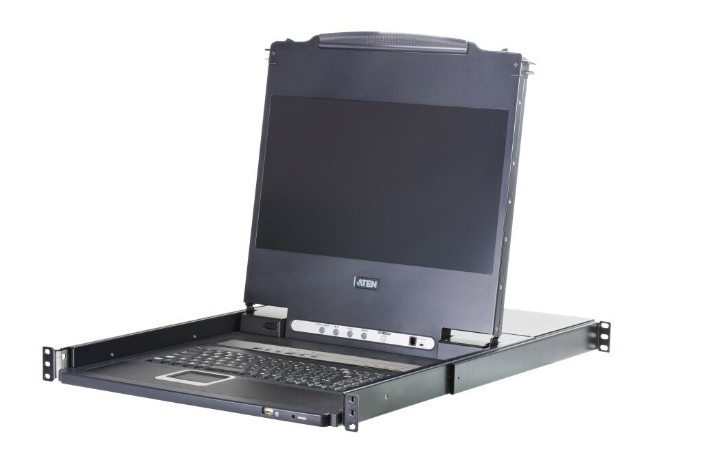 ATEN [CL5708MWJJL/ATEN] 8|[g PS/2-USB VGA fAXCh LCD KVMh[(O[Lbg)