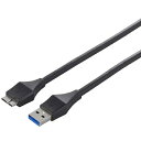 BUFFALO [BSUAMBU330BK] jo[TRlN^[ USB3.0 A to microB P[u 3m ubN