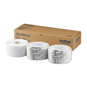 乐天商城 - ブラザー工業 [RD-U04J1] プレカット紙ラベル 60mmx60mm 1126枚 3ロール入り