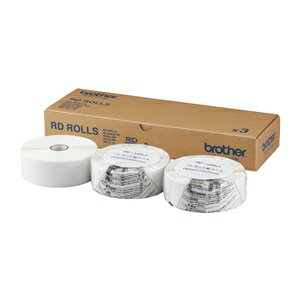 Labels - ブラザー工業 [RD-U06J1] プレカット紙ラベル 40mmx60mm 1126枚 3ロール入り