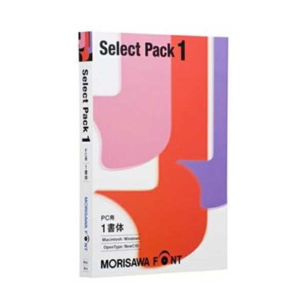 ꥵ [M019438] MORISAWA Font Select Pack 1(PC)