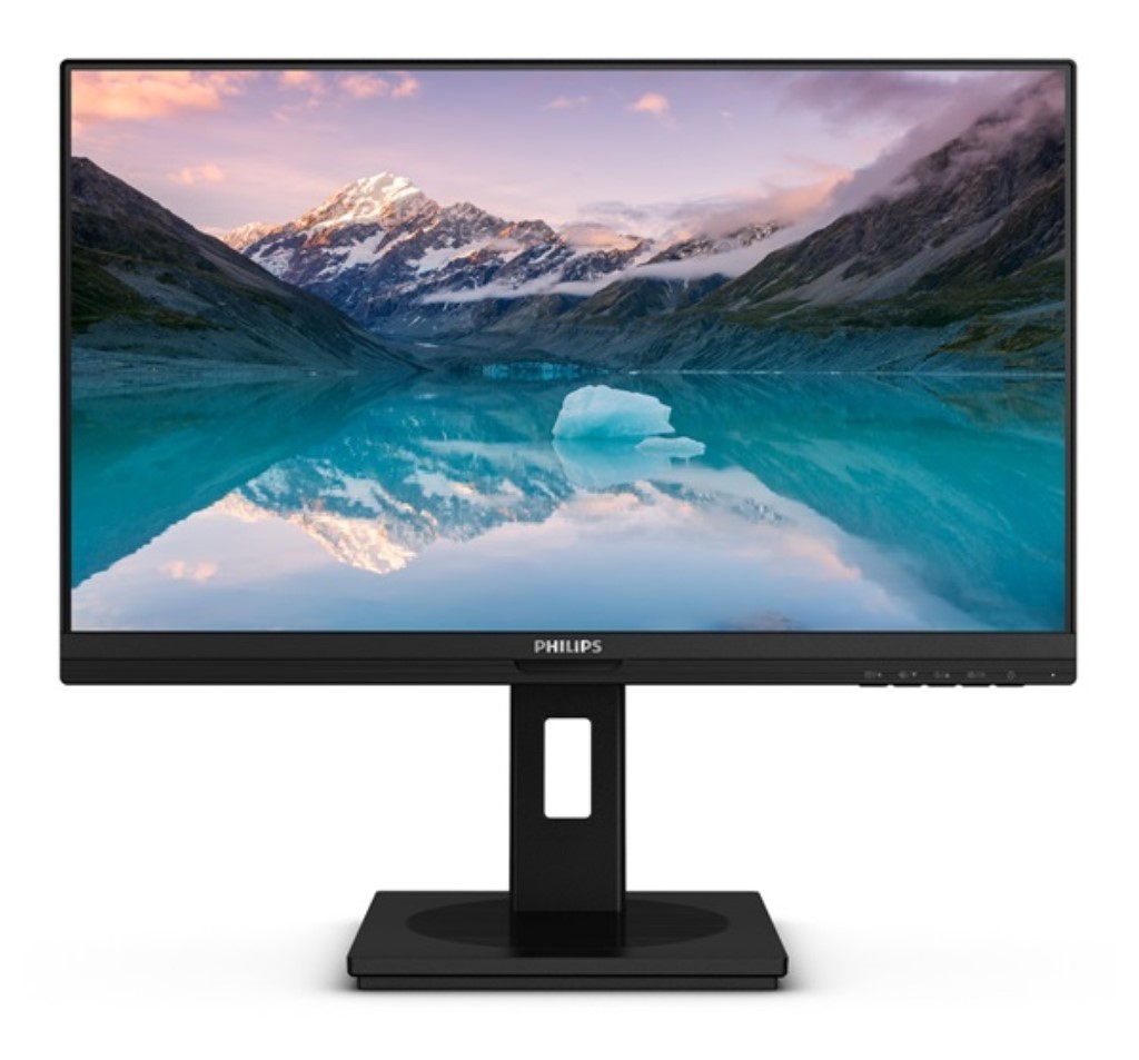 PHILIPS [223S9AE/11] 液晶ディスプレイ 21.5型/1920x1080/USB-C、DisplayPort、HDMI/ブラック/スピーカー:あり/5年間フル保証/省資源化パッケージ/給電(PD)65W