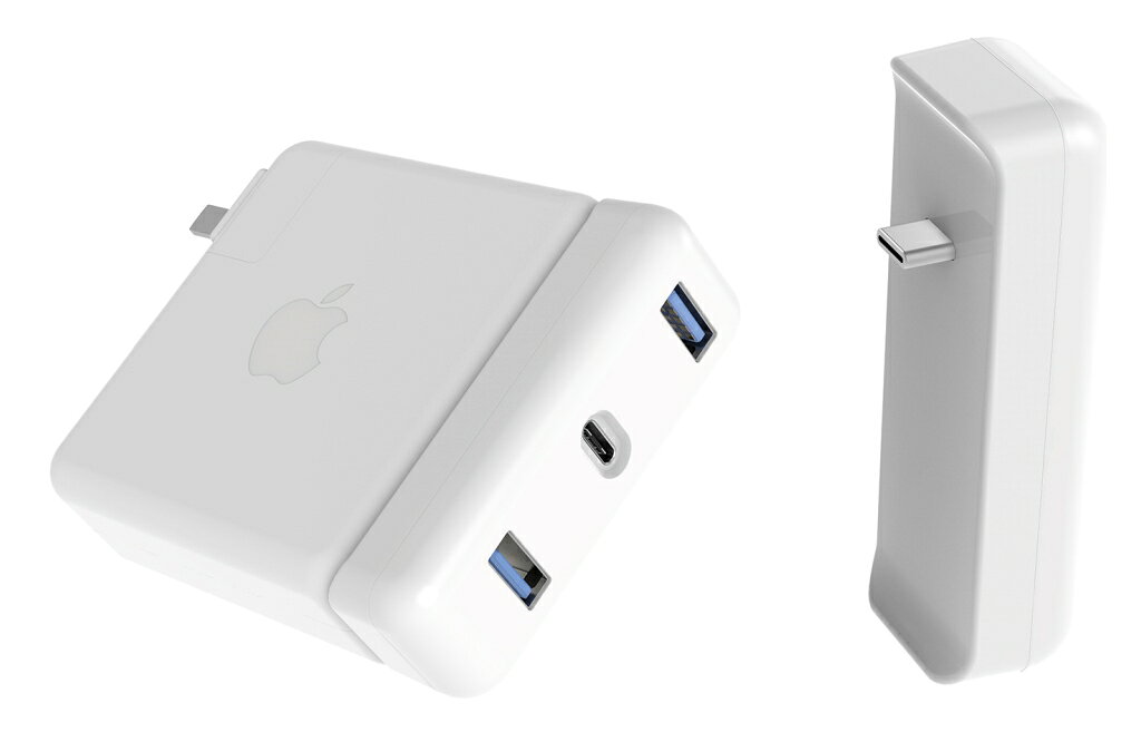 ロア・インターナショナル  HyperDrive Apple 87W USB-C電源アダプタ用USB-C Hub
