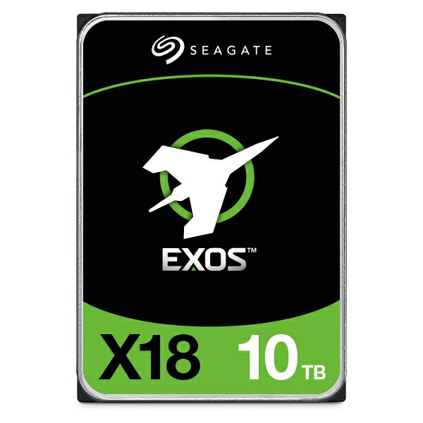 シーゲイト [ST10000NM018G] Exos X18 HDD(Helium)3.5inch SATA 6Gb/s 10TB 7200RPM 256MB 512E/4KN