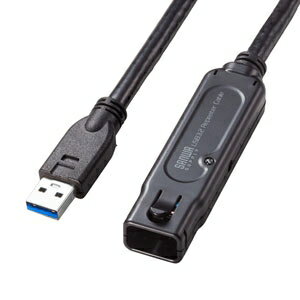 Rakuten - サンワサプライ [KB-USB-RLK315] USB3.2アクティブリピーターケーブル15m(抜け止めロック機構付き)
