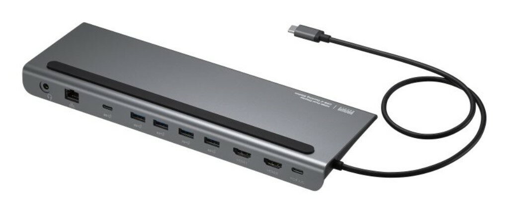 サンワサプライ  USB Type-Cドッキングステーション(4K対応・HDMIx2画面出力)