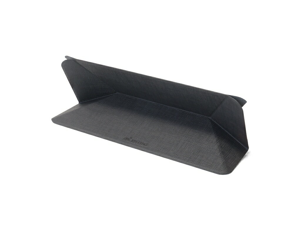 アーキサイト [AM-OSLT-CG] MOBO 貼り付け式ノートパソコン用折りたたみスタンド チャコールグレー