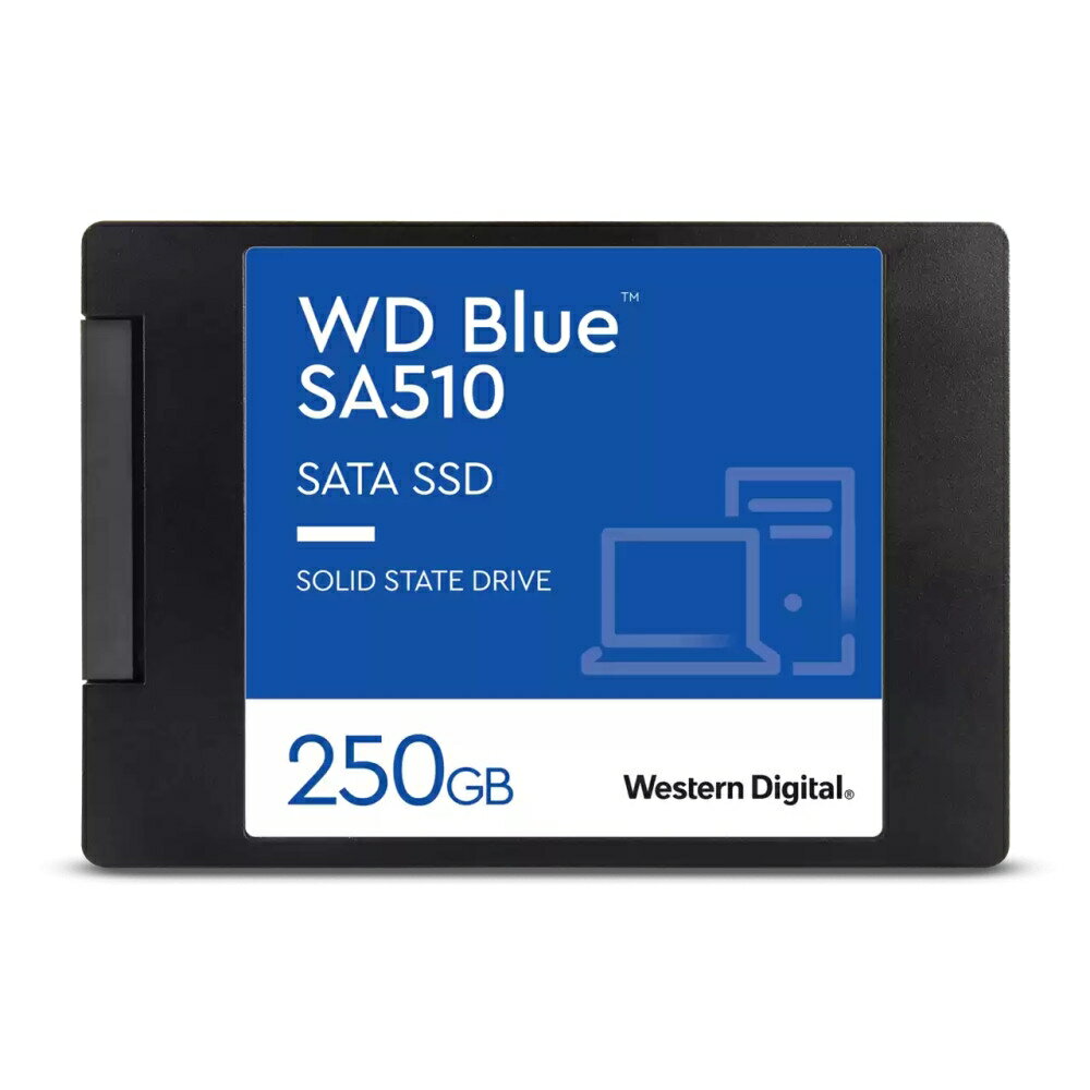 ウエスタンデジタル [WDS250G3B0A] WD Blue SA510 SSD SATA6Gb/s 250GB 2.5inch