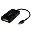 StarTech.com [MDP2VGDVHD] Mini DisplayPort³ȥ٥A/Vץ 31 ߥ˥ǥץ쥤ݡMini DP - VGA/ DVI/ HDMIѴץ 1920x1200/ 1080p ֥å