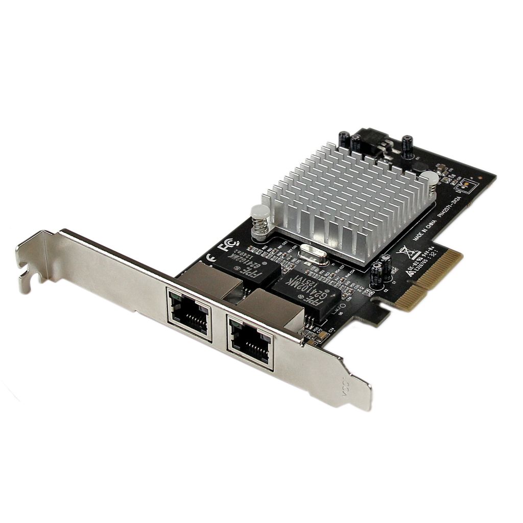 StarTech.com [ST2000SPEXI] ӥåȥͥå 2ݡPCI Express x4 󥿡ե 2x Gigabit Ethernet ĥPCIe LAN/ܡ Intel i350 åץå