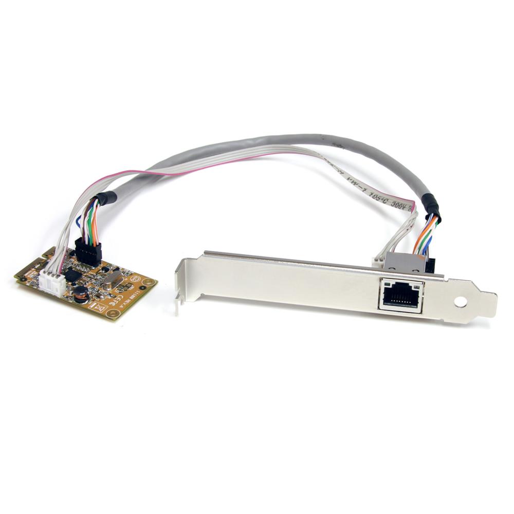 StarTech.com [ST1000SMPEX] mini PCI Expressカード接続ギガビットイーサネット有線LANアダプタ ミニP..