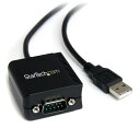 StarTech.com [ICUSB2321F] USB - RS232CVAϊP[u COM|[gԍێ@\ΉVARo[^/ϊA_v^ FTDI`bvZbggp 1x USB A - 1x DB-9/D-Sub 9s