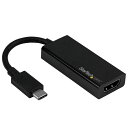 StarTech.com [CDP2HD4K60] USB-C - HDMIϊA_v^ 4K/60HzΉ USB Type-C(IX)-HDMI(X) MacBook/ ChromeBook PixelΉ