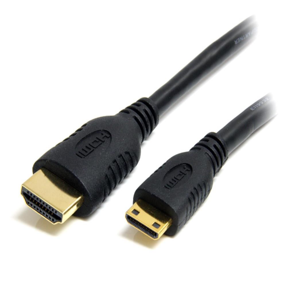 StarTech.com [HDACMM1M] イーサネット対応ハイスピードHDMIケーブル 1m HDMI(タイプA) - Mini HDMI(タイプC) オス/オス