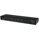 StarTech.com [ICUSB23216FD] USB - 16|[gΉVARS232C ϊnu USBڑ16x VAD-Sub9s Ro[^ fCW[`F[@\ bN}Eg\