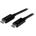 StarTech.com [TBLT3MM1M] 1m Thunderbolt 3 (20Gbps) USB-C P[u T_[{g/ USB/ DisplayPort ɑΉ