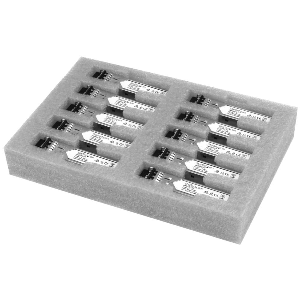 Rakuten - StarTech.com [J4858C10PKST] SFPモジュール 10個入りパック HP製J4858C互換 1000BASE-SX準拠光トランシーバ