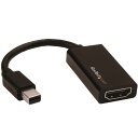 StarTech.com [MDP2HD4K60S] Mini DisplayPort - HDMI ϊA_v^ 4K/60HzΉ ~jfBXvC|[g(IX) - HDMI(X)