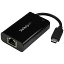 StarTech.com [US1GC30PD] USB-CڑMKrbgLLANA_v^ USBd(Power Delivery)2.0Ή USB Type-C/IX - GbE(RJ45)/X